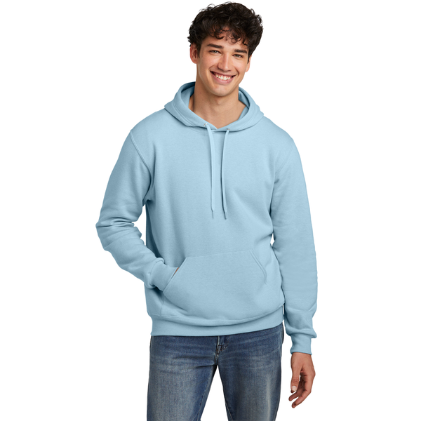 Jerzees® Eco™ Premium Blend Ring Spun Cotton/Recycled Poly Fleece Pullover Hooded Unisex Sweatshirt