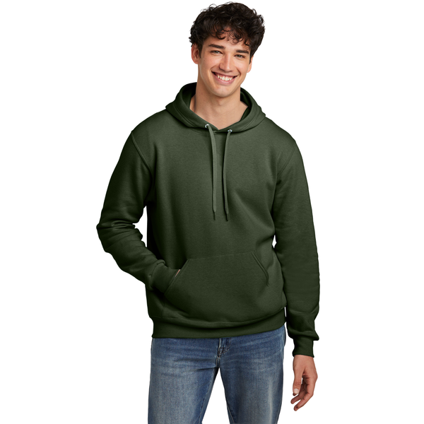 Jerzees® Eco™ Premium Blend Ring Spun Cotton/Recycled Poly Fleece Pullover Hooded Unisex Sweatshirt
