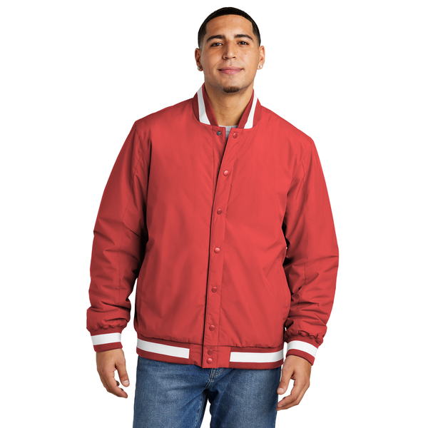 Sport-Tek® Insulated Polyester Varsity Men's Jacket