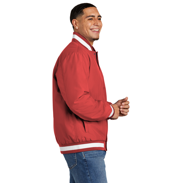 Sport-Tek® Insulated Polyester Varsity Men's Jacket