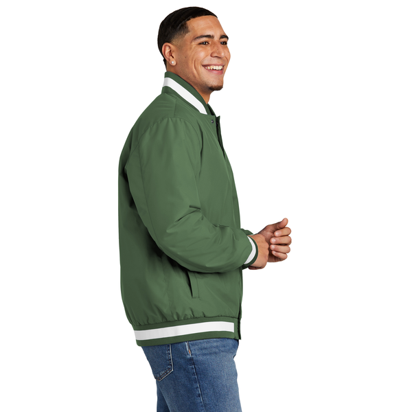 Sport-Tek® Insulated Polyester Varsity Men's Jacket