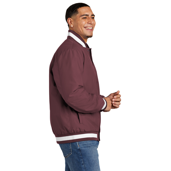 Sport-Tek® Insulated Polyester Varsity Men's Jacket