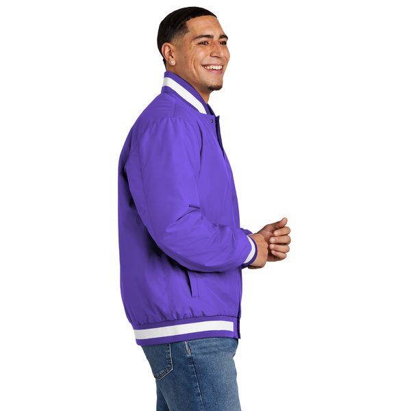 Sport-Tek® Insulated Polyester Varsity Men's Jacket