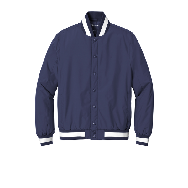 Sport-Tek® Insulated Polyester Varsity Men's Jacket