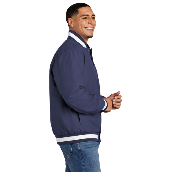 Sport-Tek® Insulated Polyester Varsity Men's Jacket