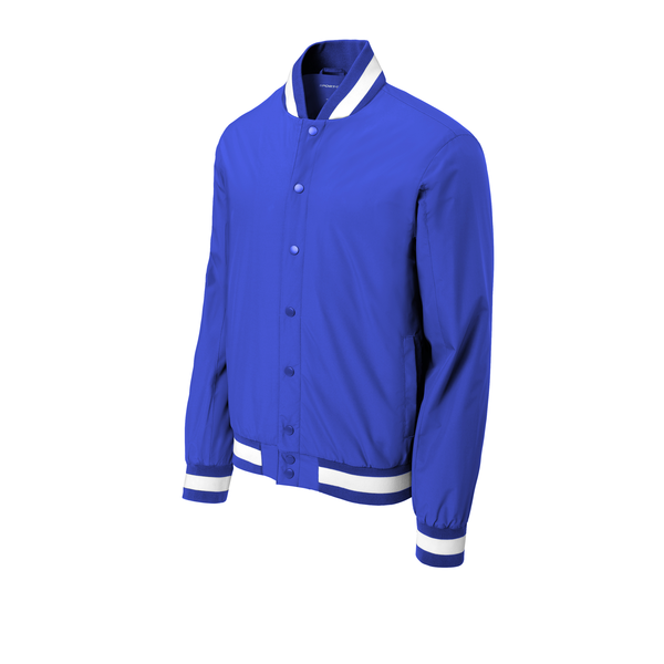 Sport-Tek® Insulated Polyester Varsity Men's Jacket