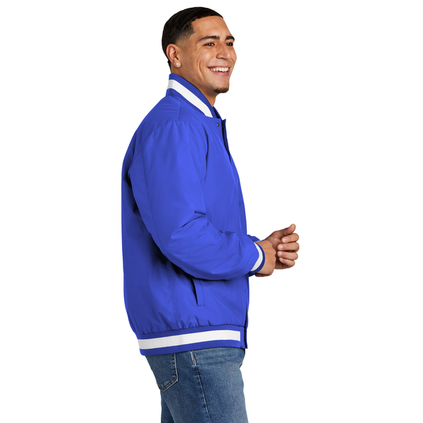 Sport-Tek® Insulated Polyester Varsity Men's Jacket