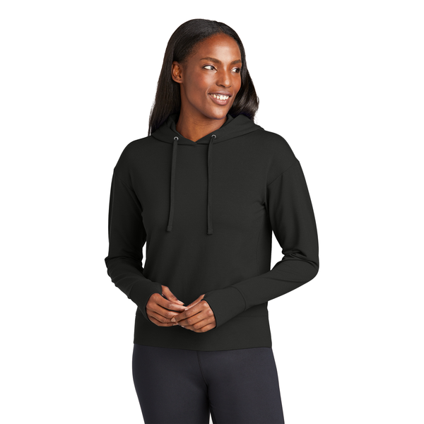 Sport-Tek® Sport-Wick® Flex Fleece Tri-Blend Ladies' Pullover Hoodie