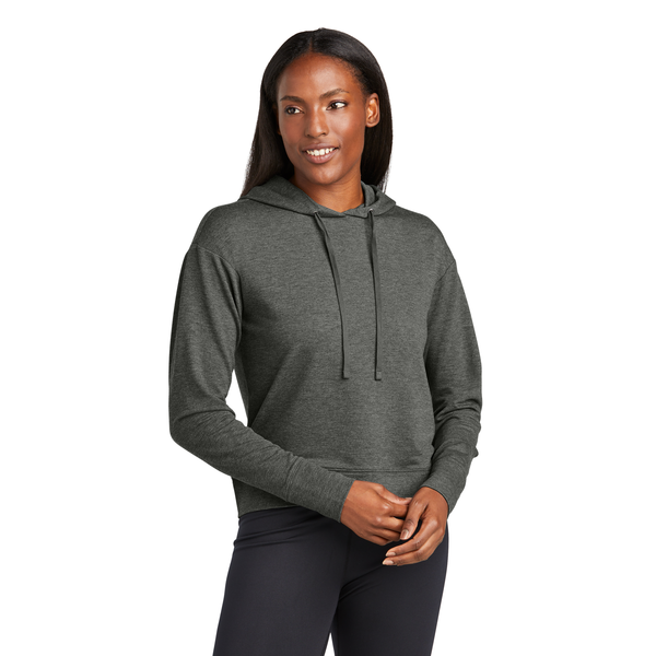 Sport-Tek® Sport-Wick® Flex Fleece Tri-Blend Ladies' Pullover Hoodie