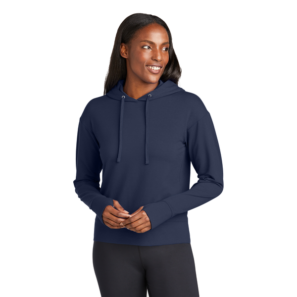 Sport-Tek® Sport-Wick® Flex Fleece Tri-Blend Ladies' Pullover Hoodie