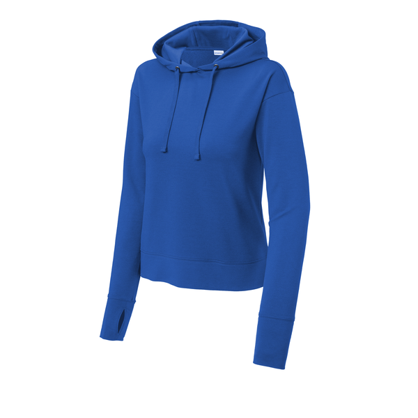 Sport-Tek® Sport-Wick® Flex Fleece Tri-Blend Ladies' Pullover Hoodie