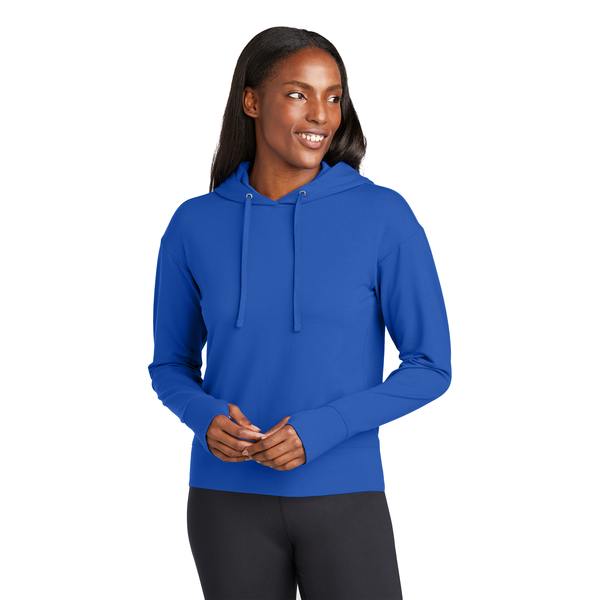 Sport-Tek® Sport-Wick® Flex Fleece Tri-Blend Ladies' Pullover Hoodie