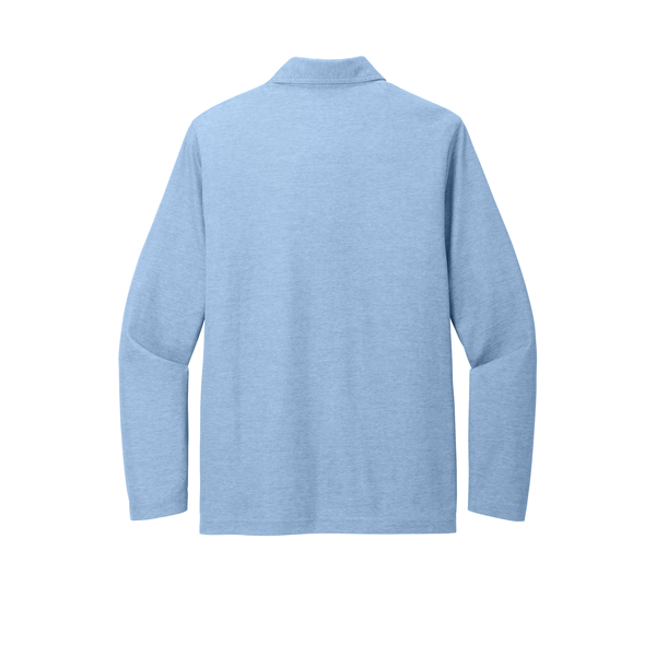 TravisMathew® Oceanside Cotton/Poly Heather Long Sleeve Men's Polo