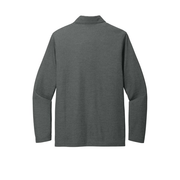 TravisMathew® Oceanside Cotton/Poly Heather Long Sleeve Men's Polo