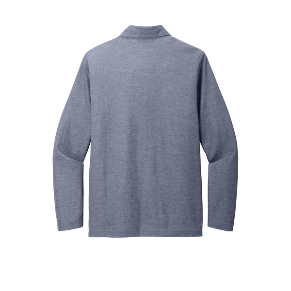TravisMathew® Oceanside Cotton/Poly Heather Long Sleeve Men's Polo