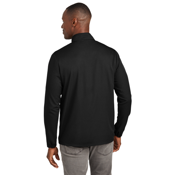 TravisMathew® Balboa Chest Stripe Poly/Spandex Men's 1/4 Zip