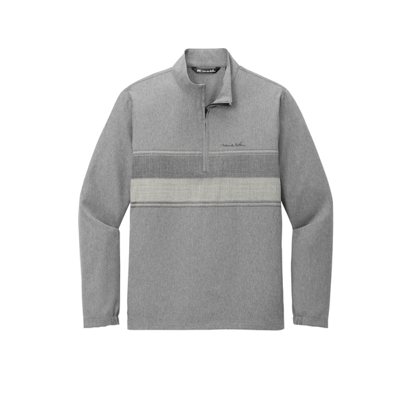 TravisMathew® Balboa Chest Stripe Poly/Spandex Men's 1/4 Zip
