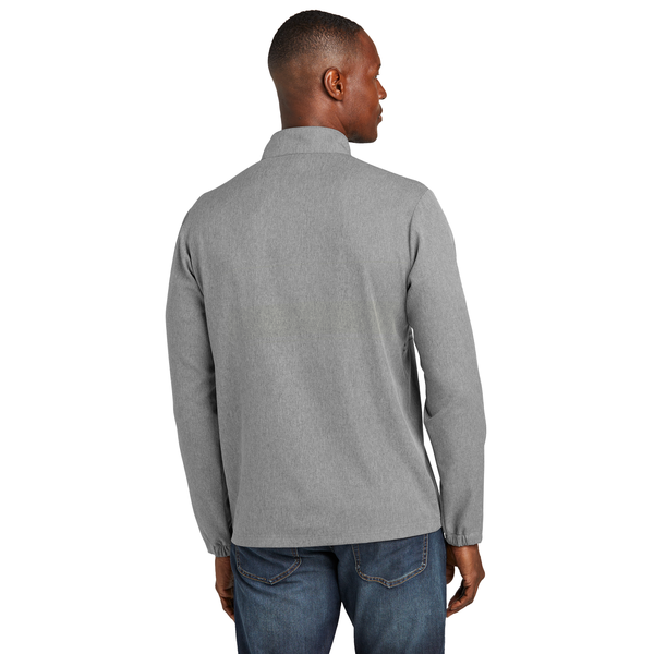 TravisMathew® Balboa Chest Stripe Poly/Spandex Men's 1/4 Zip