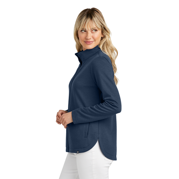 TravisMathew® Coveside Poly/Cotton Ladies' Full Zip