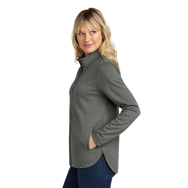 TravisMathew® Coveside Poly/Cotton Ladies' Full Zip