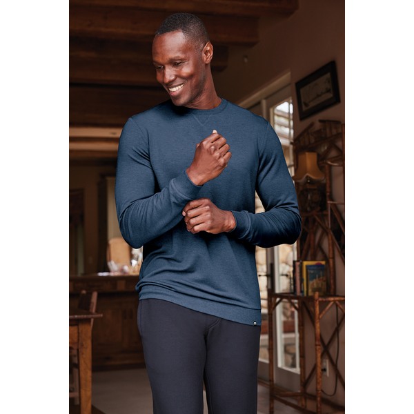 TravisMathew® Long Weekend Tri-Blend Men's Crew