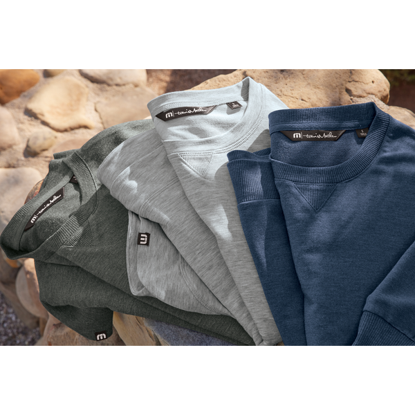 TravisMathew® Long Weekend Tri-Blend Men's Crew