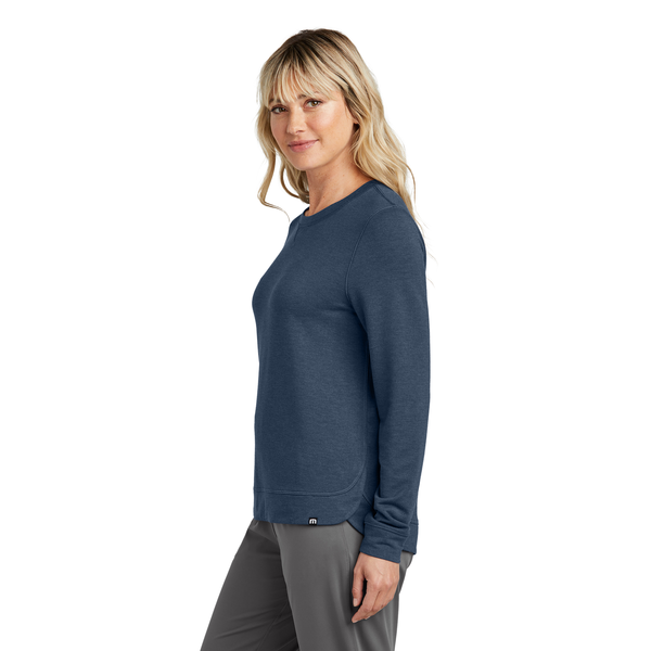 TravisMathew® Long Weekend Tri-Blend Ladies' Crew
