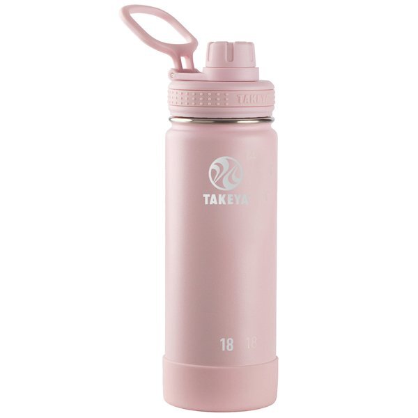 Takeya® Actives Spout Lid Stainless Steel Bottle, 18oz.