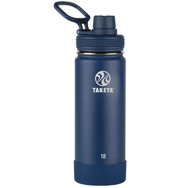 Takeya® Actives Spout Lid Stainless Steel Bottle, 18oz.