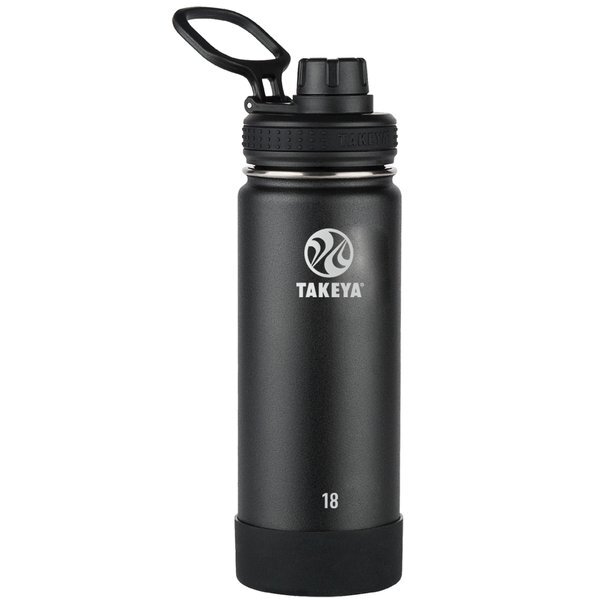 Takeya® Actives Spout Lid Stainless Steel Bottle, 18oz.
