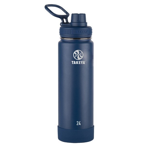 Takeya® Actives Spout Lid Stainless Steel Bottle, 24oz.