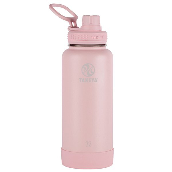 Takeya® Actives Spout Lid Stainless Steel Bottle, 32oz.