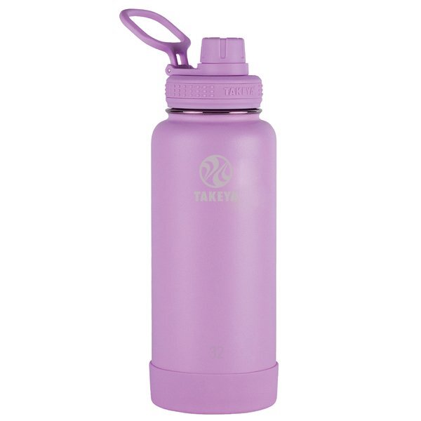 Takeya® Actives Spout Lid Stainless Steel Bottle, 32oz.