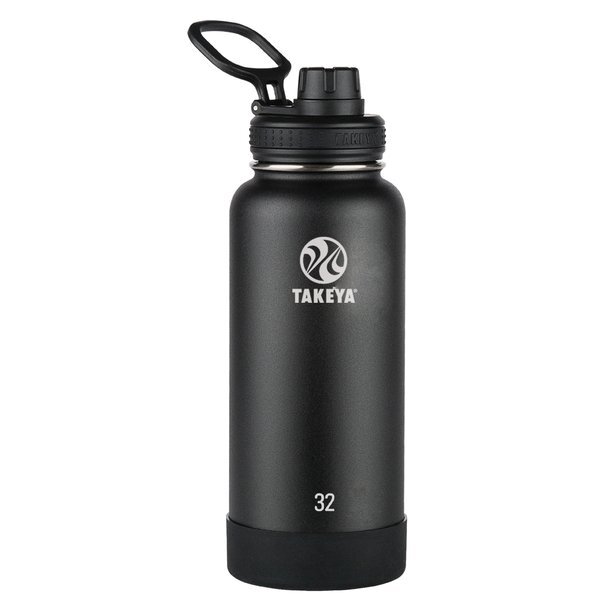 Takeya® Actives Spout Lid Stainless Steel Bottle, 32oz.