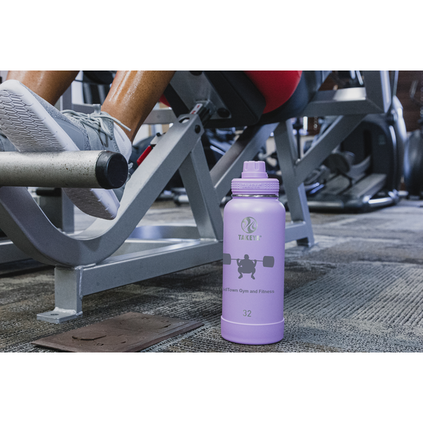 Takeya® Actives Spout Lid Stainless Steel Bottle, 32oz.