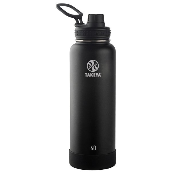 Takeya® Actives Spout Lid Stainless Steel Bottle, 40oz.