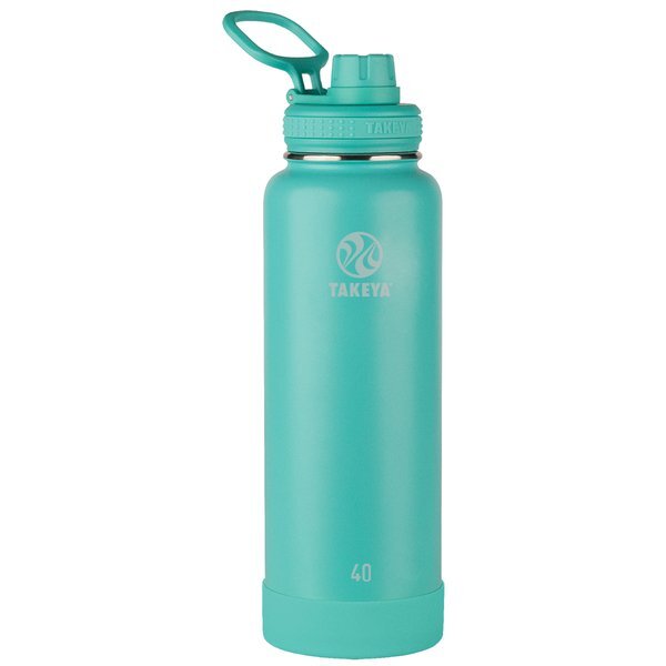 Takeya® Actives Spout Lid Stainless Steel Bottle, 40oz.