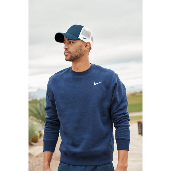 Nike® Snapback Recycled Polyester Mesh Trucker Cap