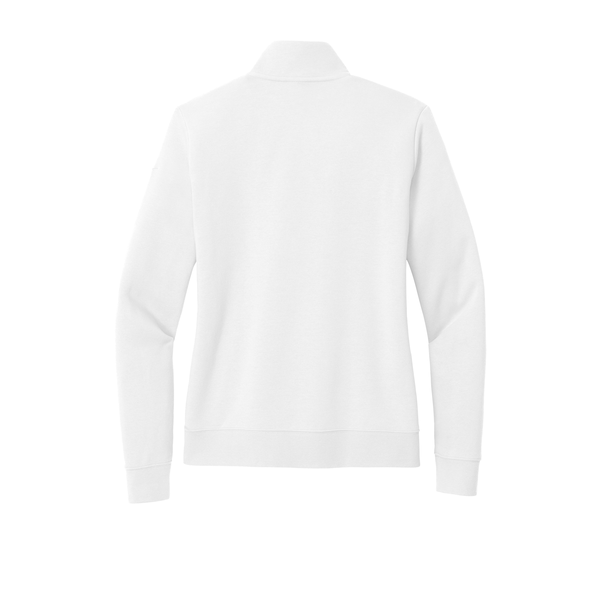 Nike® Club Fleece Tri-Blend Sleeve Swoosh Ladies' 1/2 Zip