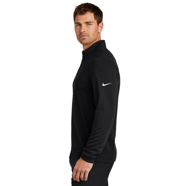 Nike® Textured Polyester 1/2 Zip Men's Cover Up