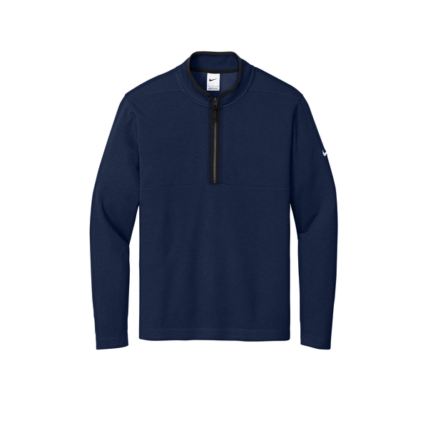 Nike® Textured Polyester 1/2 Zip Men's Cover Up