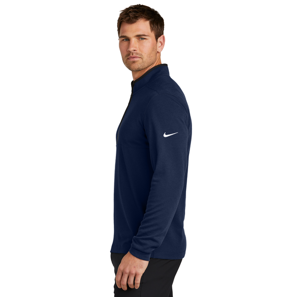 Nike® Textured Polyester 1/2 Zip Men's Cover Up