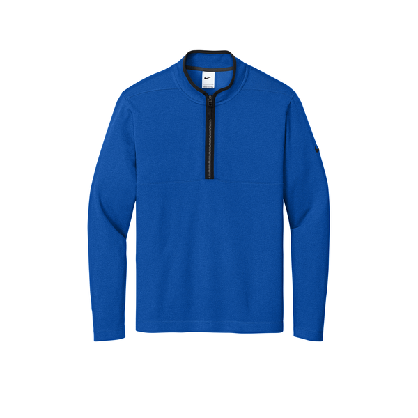 Nike® Textured Polyester 1/2 Zip Men's Cover Up