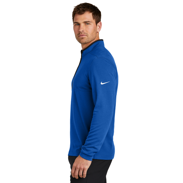 Nike® Textured Polyester 1/2 Zip Men's Cover Up