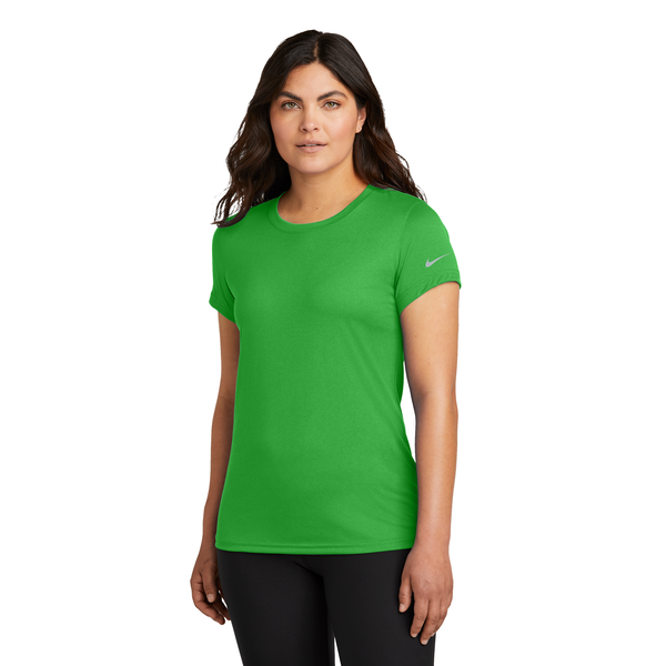 Nike® Swoosh Sleeve Recycled Poly rLegend Ladies' Tee