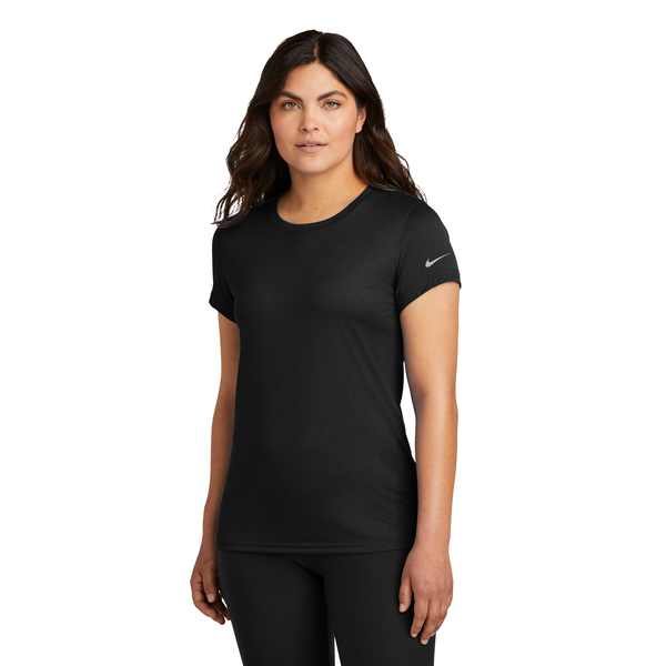 Nike® Swoosh Sleeve Recycled Poly rLegend Ladies' Tee
