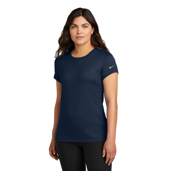 Nike® Swoosh Sleeve Recycled Poly rLegend Ladies' Tee
