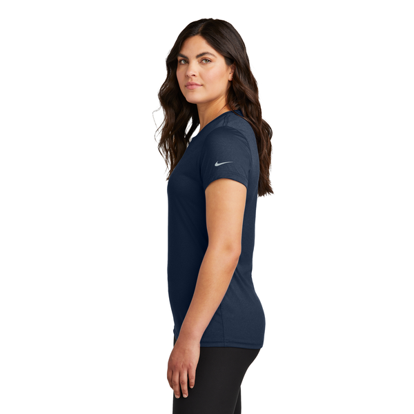 Nike® Swoosh Sleeve Recycled Poly rLegend Ladies' Tee