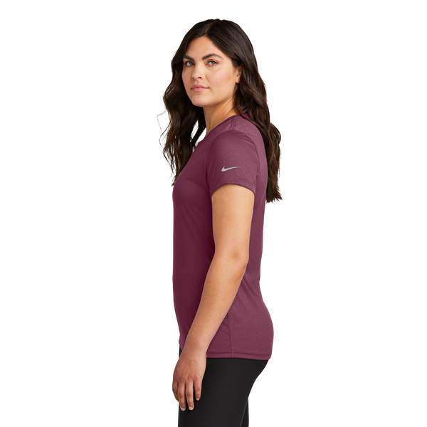 Nike® Swoosh Sleeve Recycled Poly rLegend Ladies' Tee