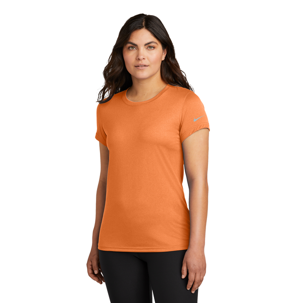 Nike® Swoosh Sleeve Recycled Poly rLegend Ladies' Tee